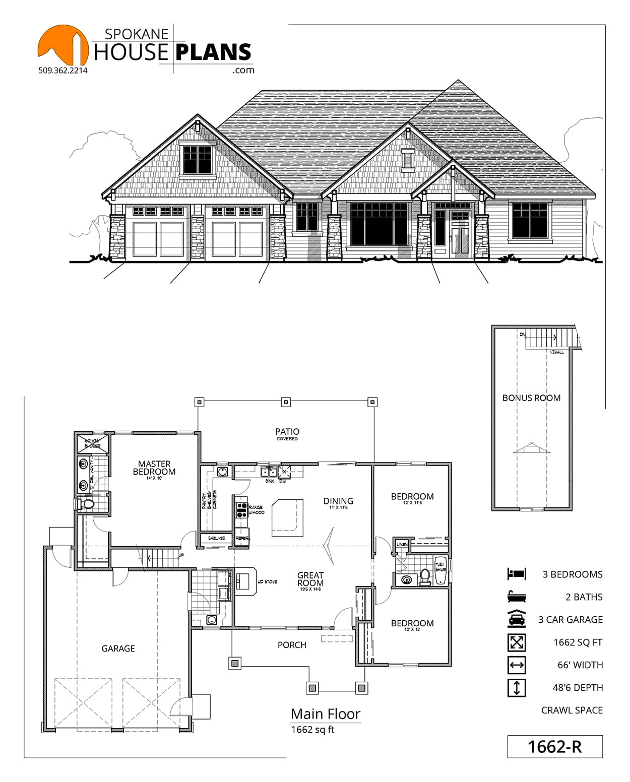 1662-R plan flyer